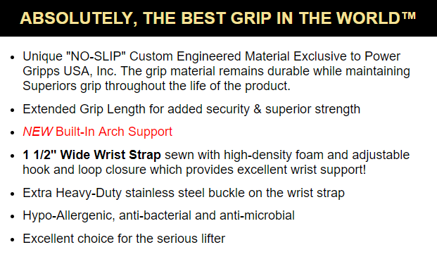 Versa Grip Size Chart